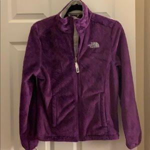 The North Face Zip front jacket.